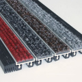 Commercial 100% aluminum outdoor mat with holes (Wire Rope Connection)